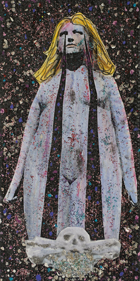 Icon collage on dark background