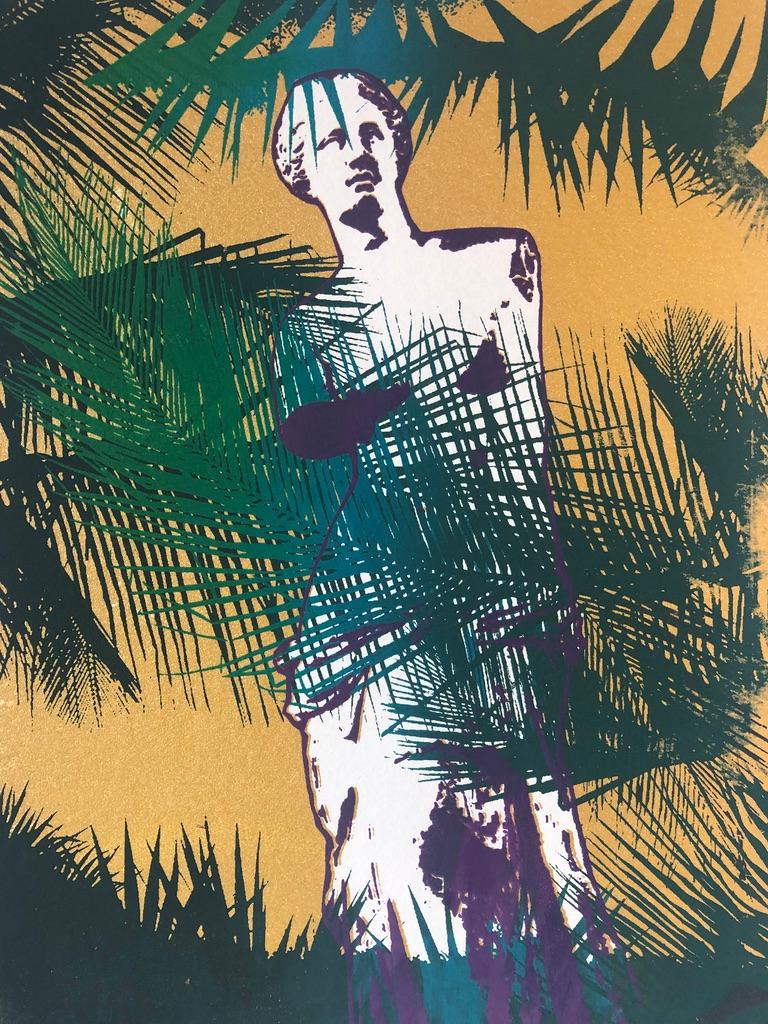 Photo emulsion print of tranny by Doris Kloster