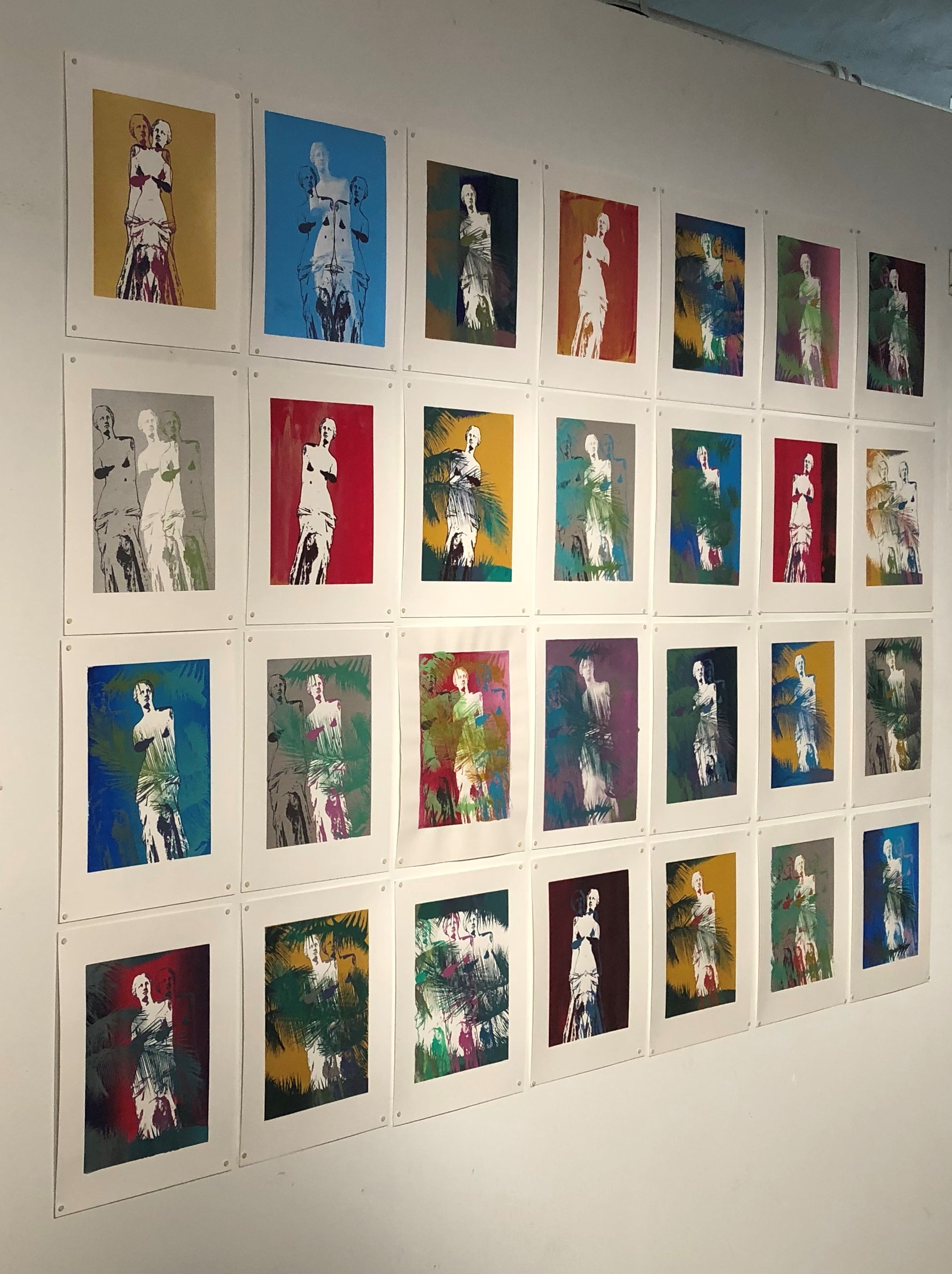 Photo emulsion print of tranny by Doris Kloster